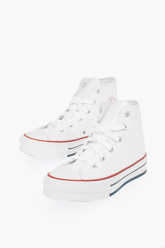 Converse All Star Fabric Sneakers In White