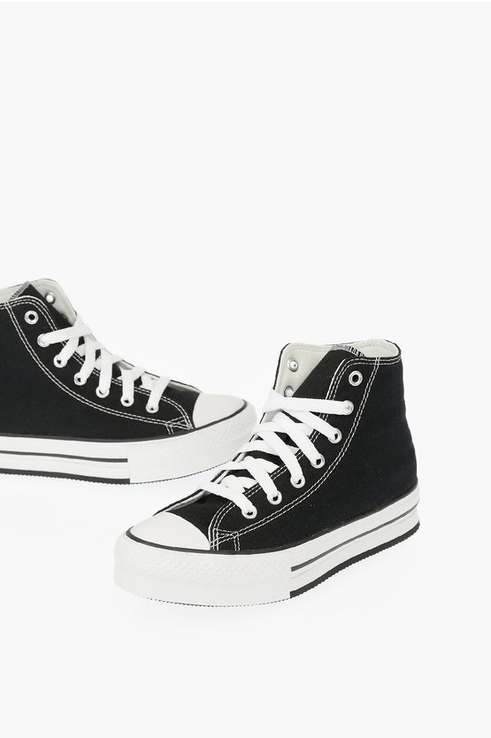 Converse All Star Fabric Trainers In Black