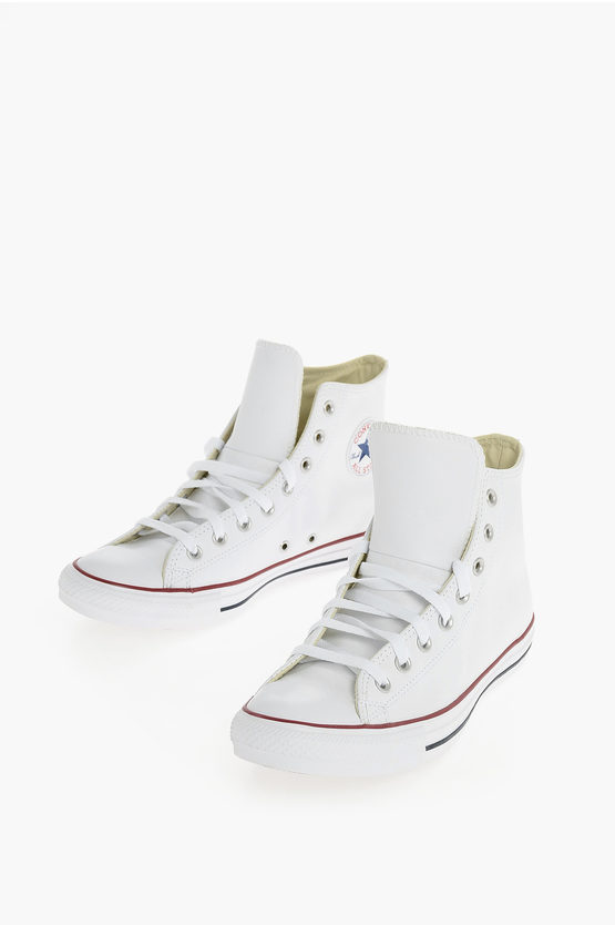 Converse All Star Leather Sneakers In Multi
