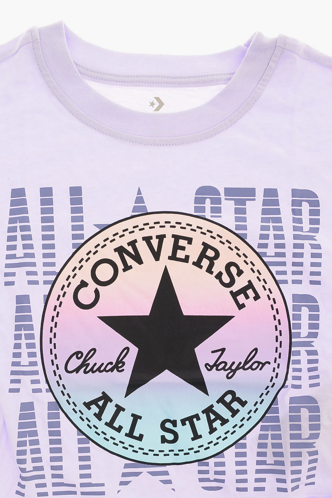 Goot barbecue lied Converse KIDS ALL STAR Logo Print T-Shirt girls - Glamood Outlet
