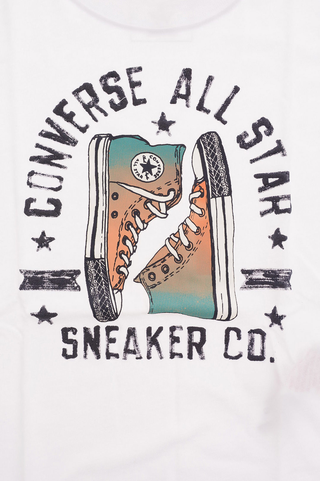 Converse KIDS ALL STAR CHUCK TAYLOR Logo Printed T-Shirt and Leggings Set  girls - Glamood Outlet