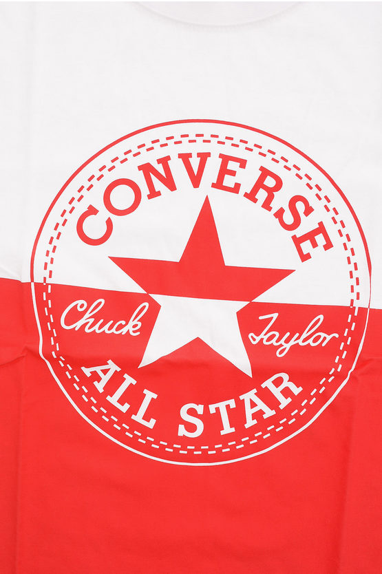 ALL STAR Logo-Print Two-Tone T-shirt