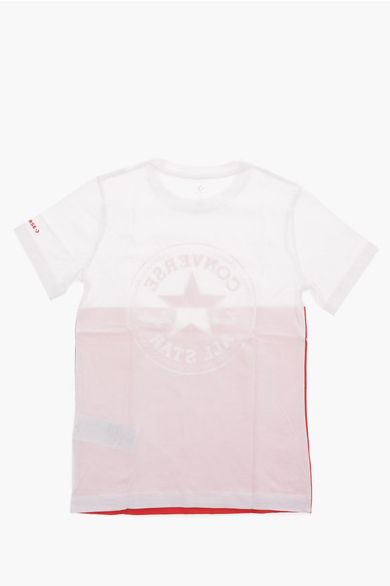 ALL STAR Logo-Print Two-Tone T-shirt