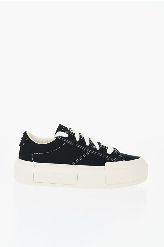 ALL STAR Low Canvas Sneakers CRUISE with 4cm Platform Sole