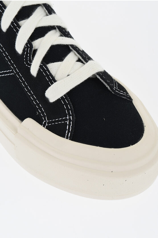 ALL STAR Low Canvas Sneakers CRUISE with 4cm Platform Sole