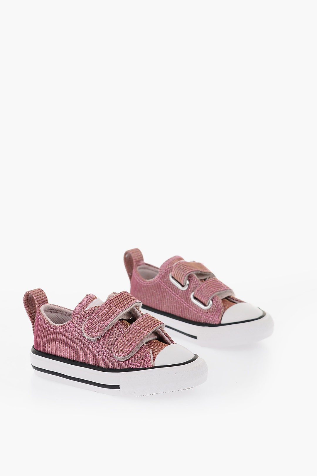 Converse KIDS ALL STAR Lurex Sneakers with Strap Closure girls - Glamood Outlet