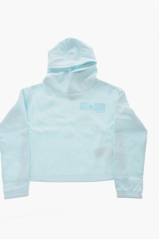 ALL STAR RENEW Felpa Hoodie in Cotone Felpato