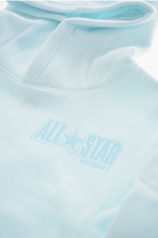 ALL STAR RENEW Felpa Hoodie in Cotone Felpato