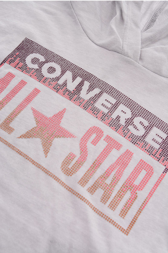 ALL STAR Set Leggings e Felpa Leggera con Logo in Strass