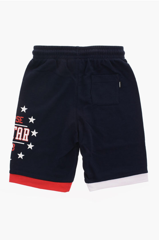 ALL STAR Shorts in Felpa con Elastico in Vita