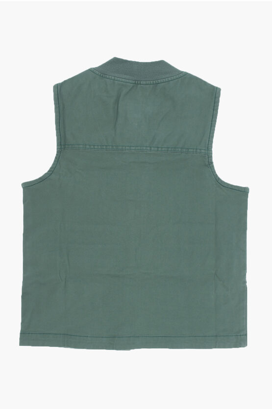 ALL STAR Sleeveless Zipped Closure LIFESTYLE Jacket