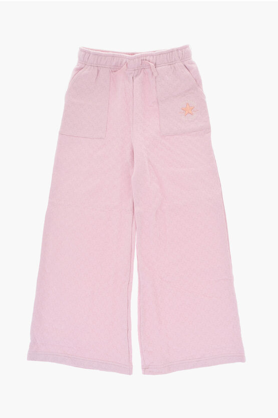 Converse All Star Solid Color Joggers With All-over Stars