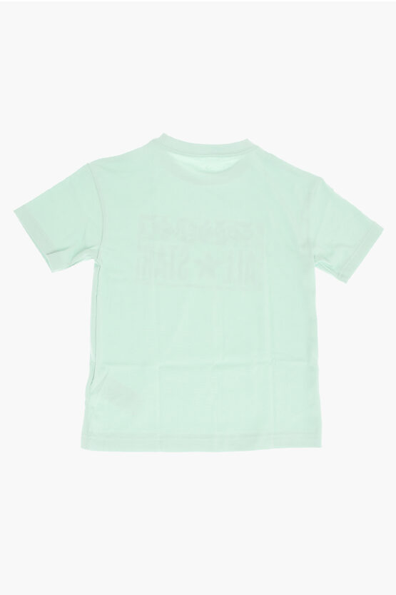 ALL STAR T-Shirt Girocollo Loose Fit con Logo Stampato