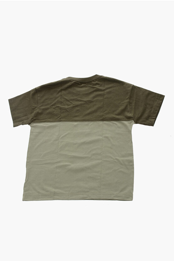 ALL STAR 크루넥 티셔츠 RELAXED 투톤 엠보스 로고