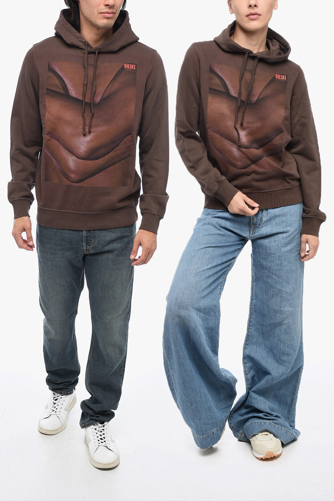 【DIESEL】TOM FINLAND パーカー ALL TOGHETHER プリント フード Diesel ALL TOGHETHER Printed TOM FINLAND Hoodie unisex men