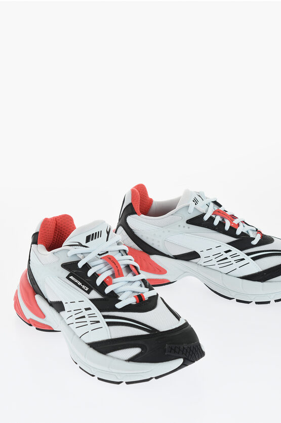 Puma Amg Color Block Fabric Velophasis Low-top Sneakers