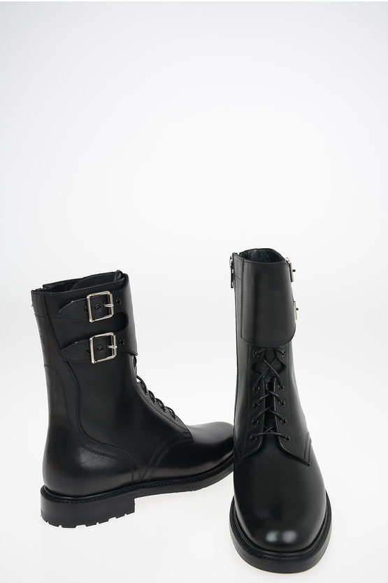 Celine Anfibi in Pelle con Chiusura Zip uomo Glamood Outlet