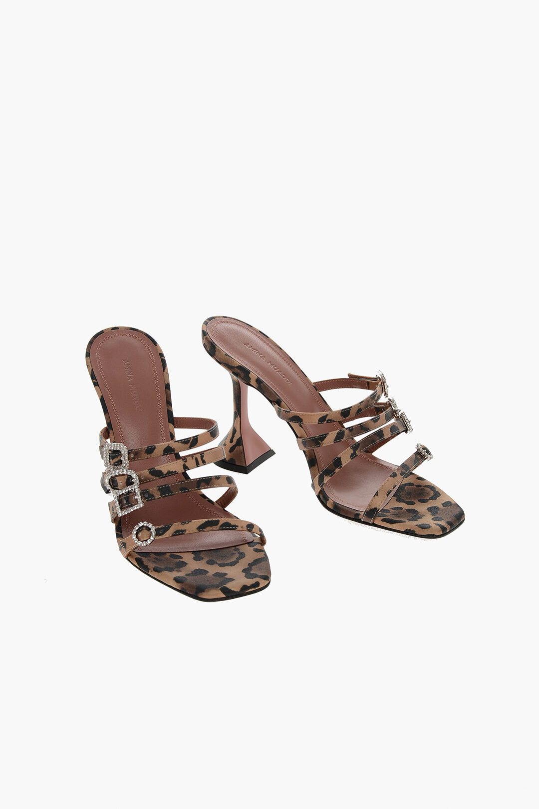 Amina muaddi leopard discount mules