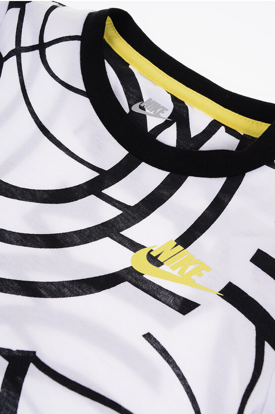 Animal Print T-Shirt and Shorts Set with Elastic Waistband