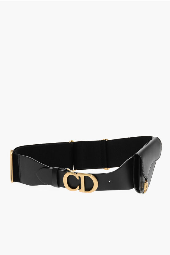 Dior Anjustable Signature Belt With Saddle Detail 60mm