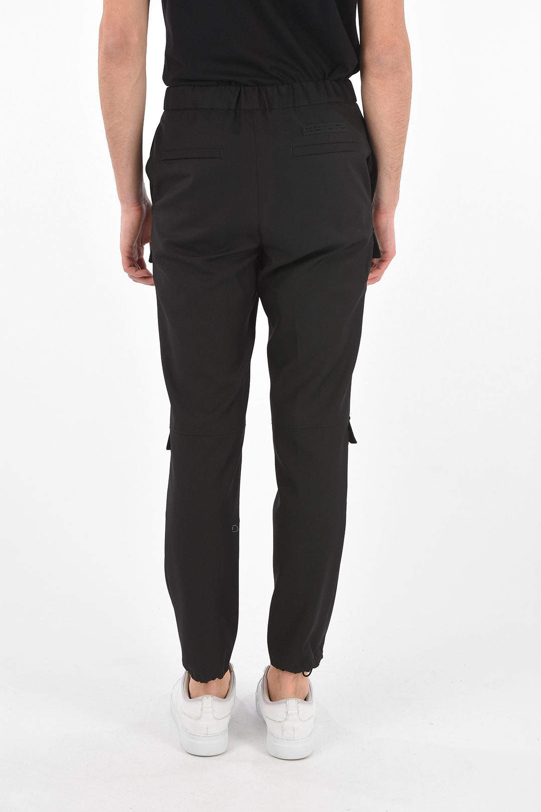 Givenchy Ankle Drawstring Wool Cargo Pants men Glamood Outlet