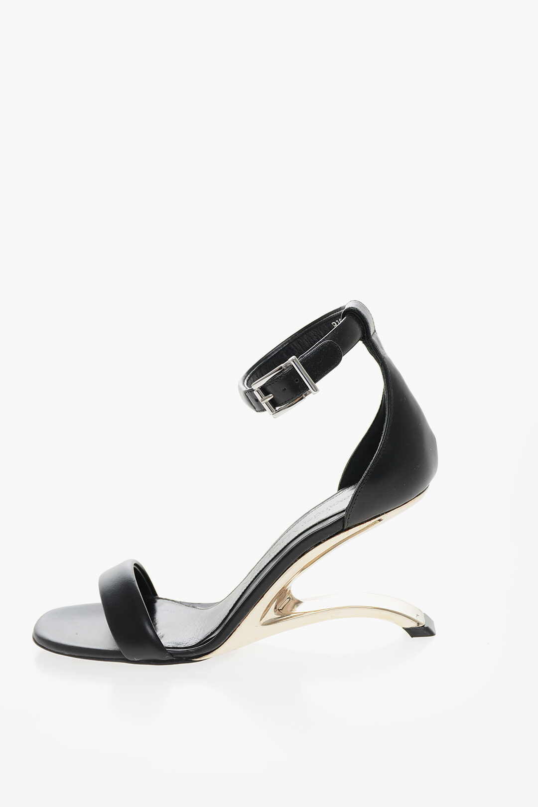 【送料&関税込】Alexander McQueen Ankle Strap Sandals Alexander McQueen 90mm Punk ankle-strap Sandals | Black
