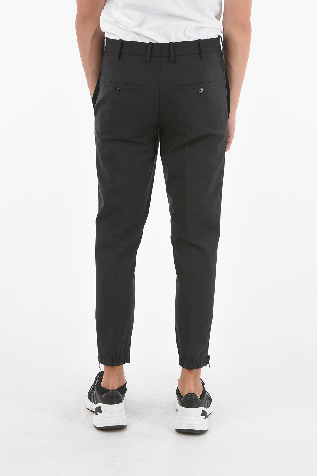 Neil Barrett Ankle Zip Slim Fit Pants men - Glamood Outlet