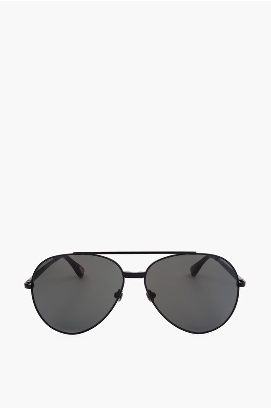 Linda Farrow Ann Demeulemeester Aviator Sunglasses With Metal Frame