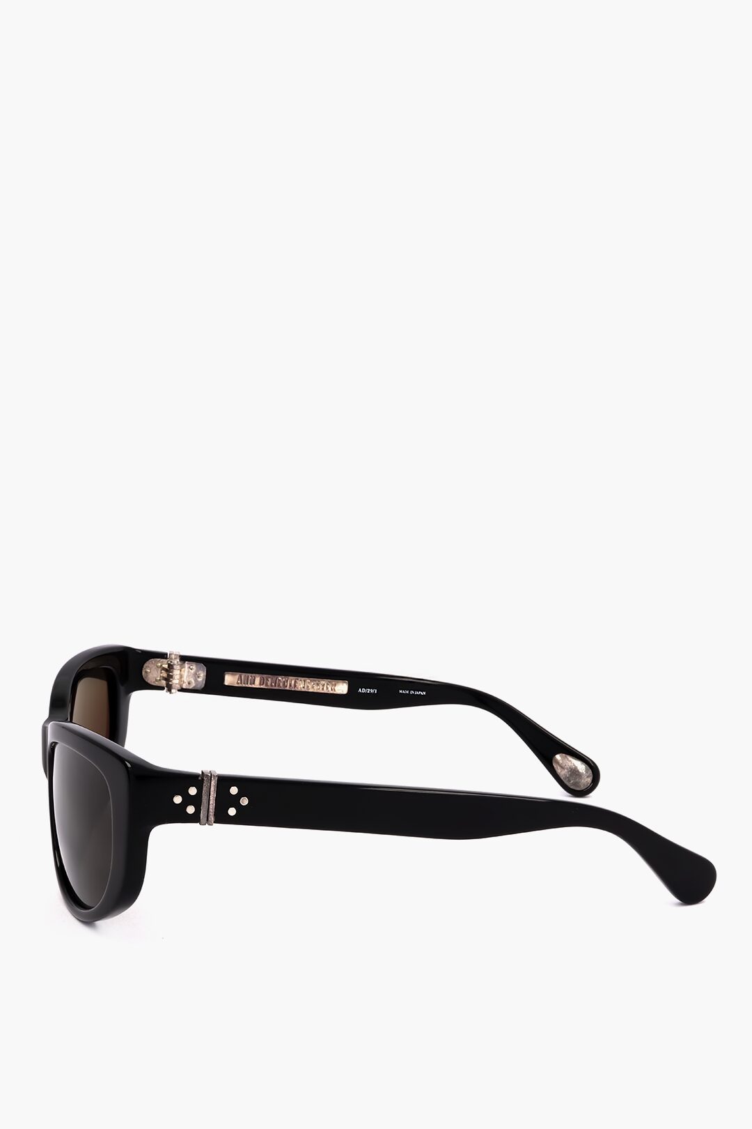 Ann demeulemeester Linda Farrow 眼鏡 Linda Farrow x Ann Demeulemeester polygonal ultra-thin frame