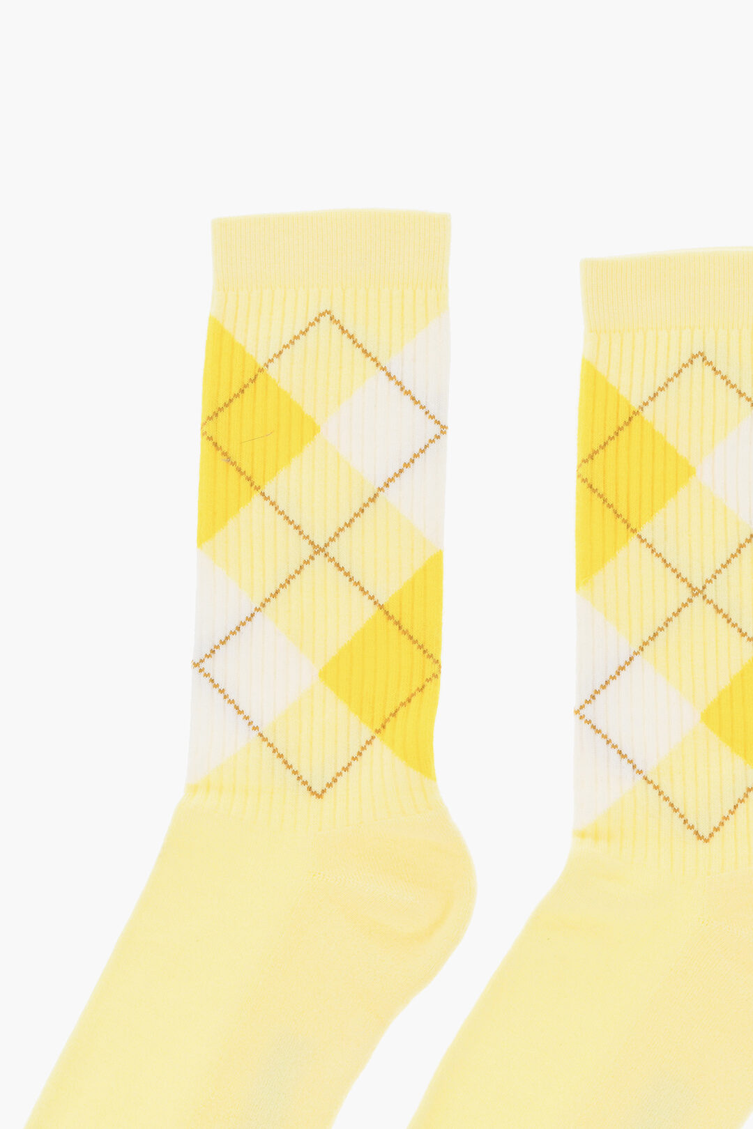 Dsquared2 Argyle Motif Ribbed Long Socks men - Glamood Outlet