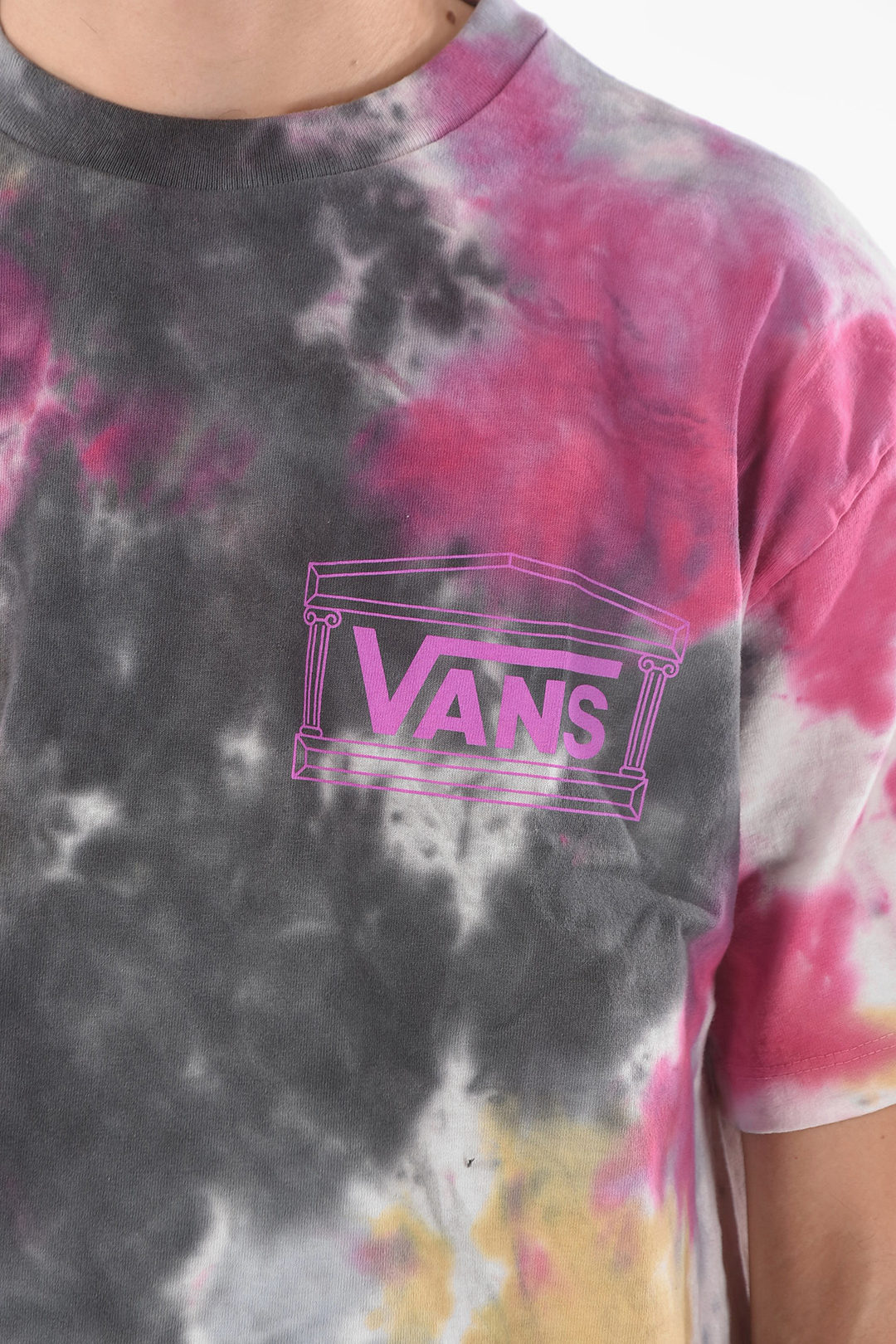 Vans Tie-Dye Effect Crew-neck T-Shirt men Glamood