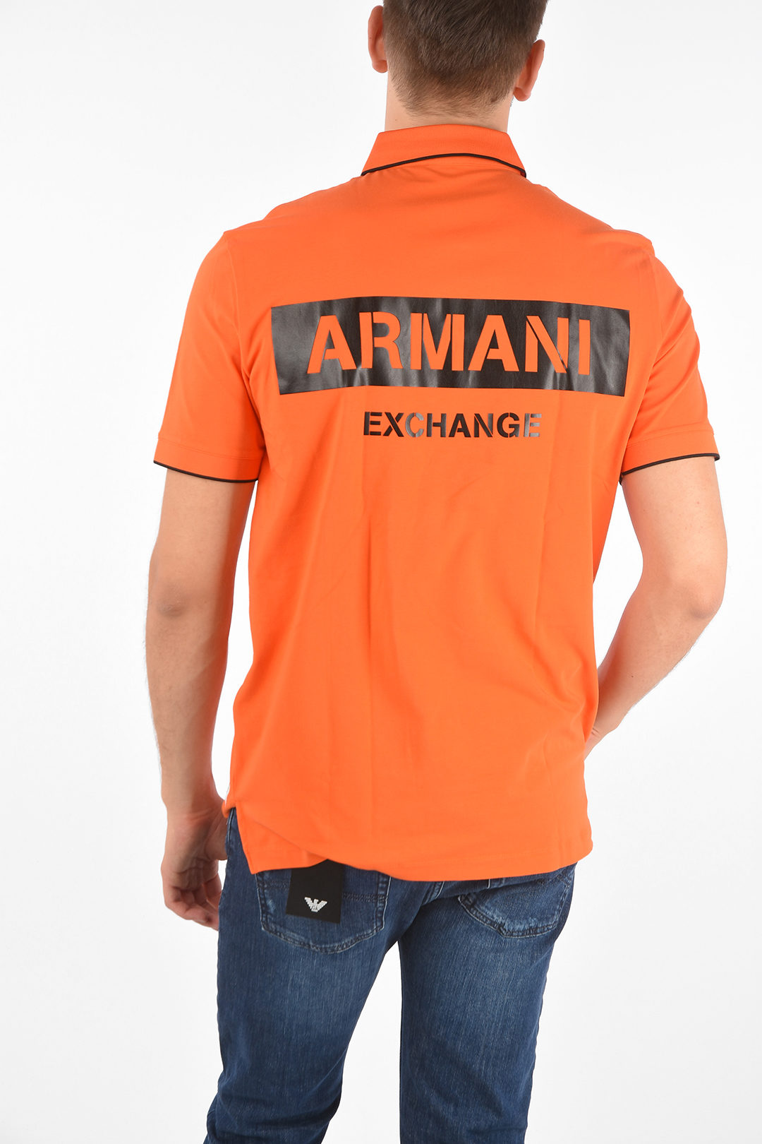 Armani ARMANI EXCHANGE back polo shirt men Glamood Outlet