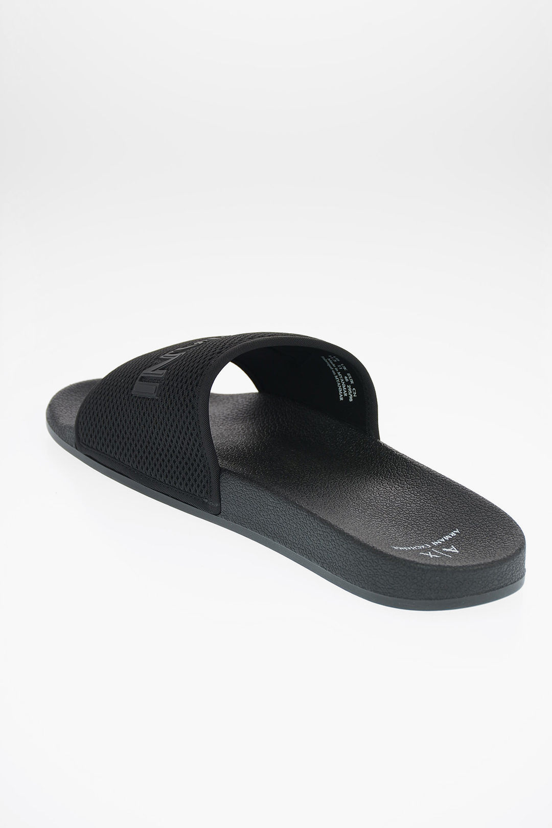 Armani ARMANI EXCHANGE Fabric and Rubber Slipper men - Glamood Outlet