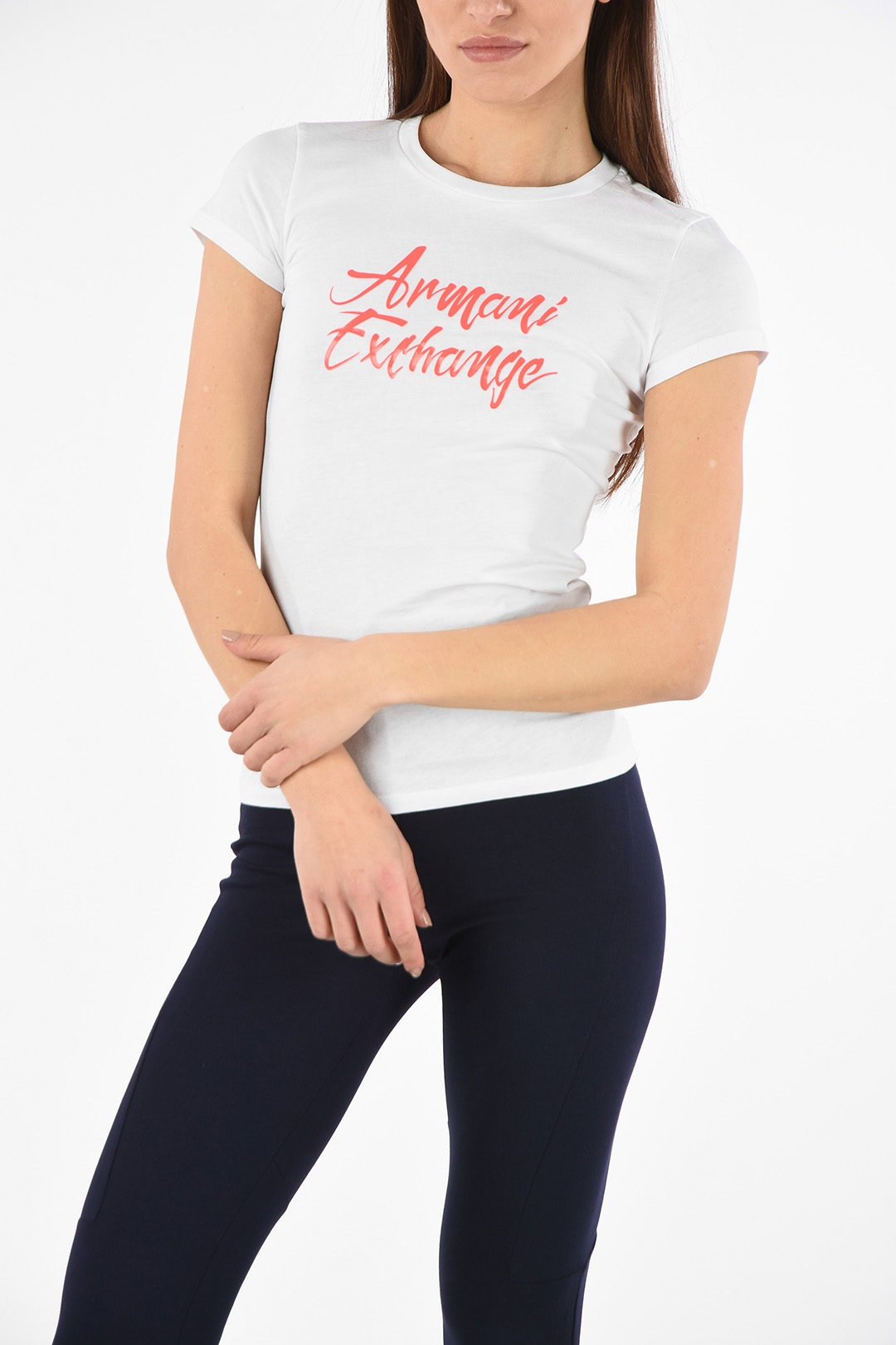 Armani ARMANI EXCHANGE Logo-Print T-shirt women - Glamood Outlet