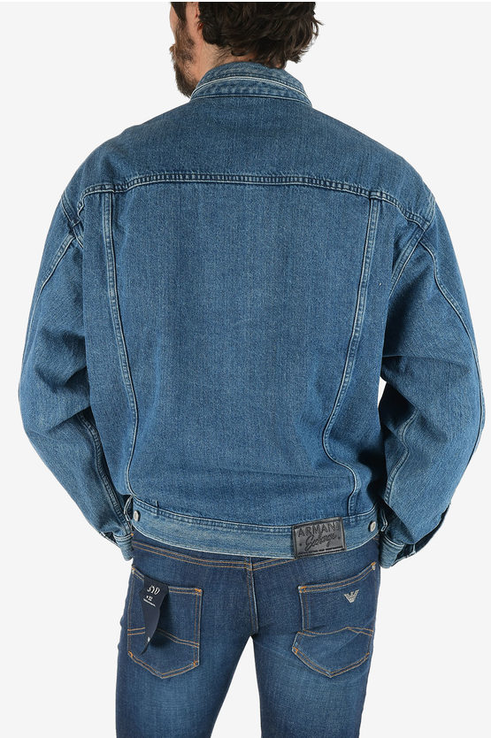 Armani ARMANI EXCHANGE Stonewashed Denim Jacket men