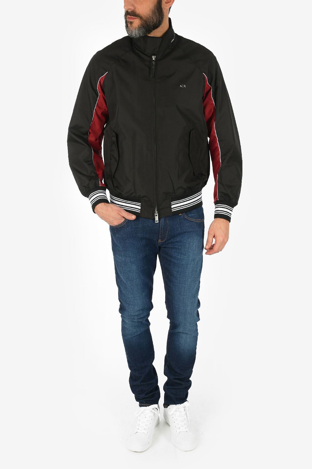 armani harrington jacket