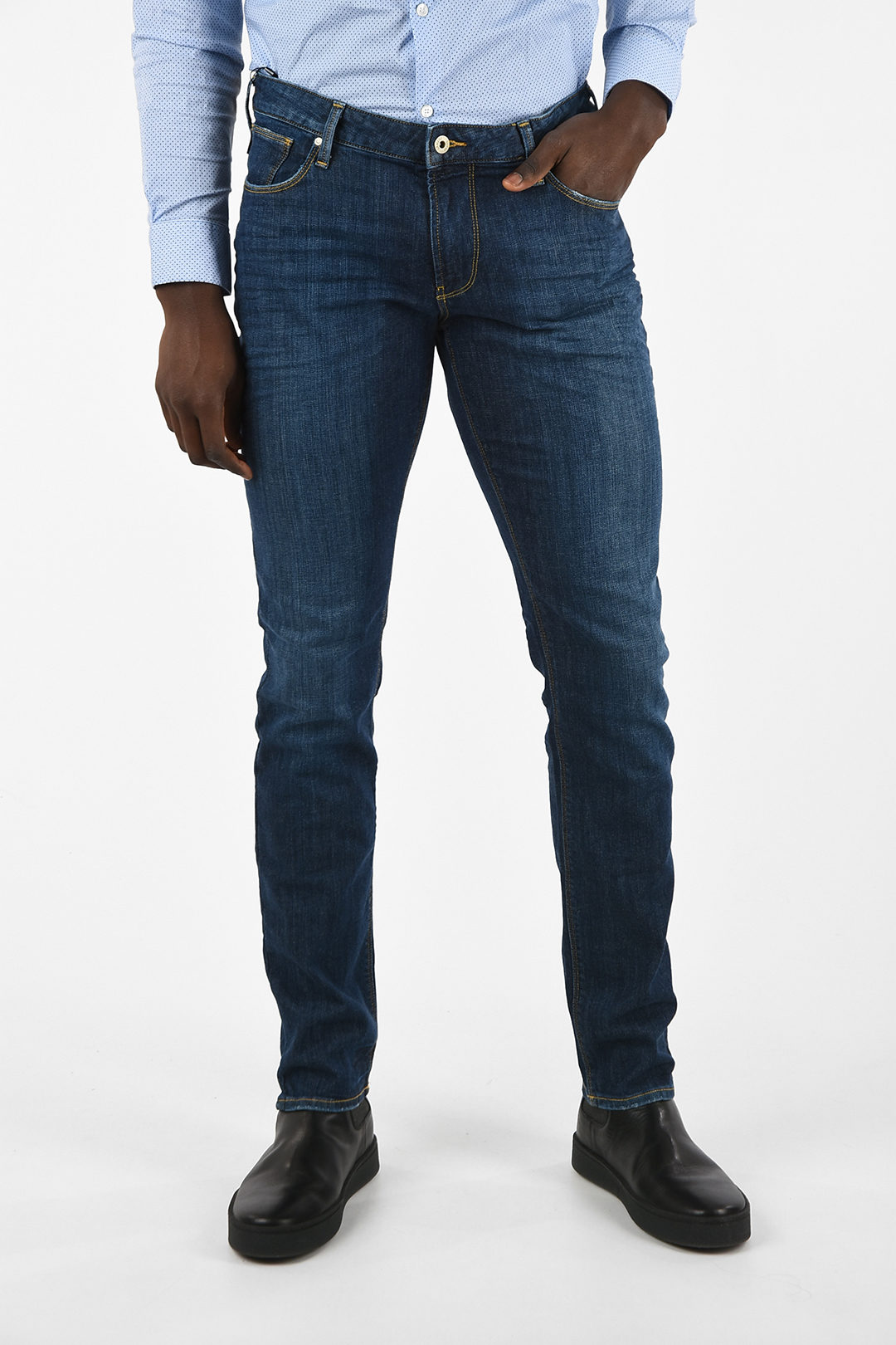 Armani ARMANI JEANS 18cm Slim Fit J06 Jeans L34 men - Glamood Outlet