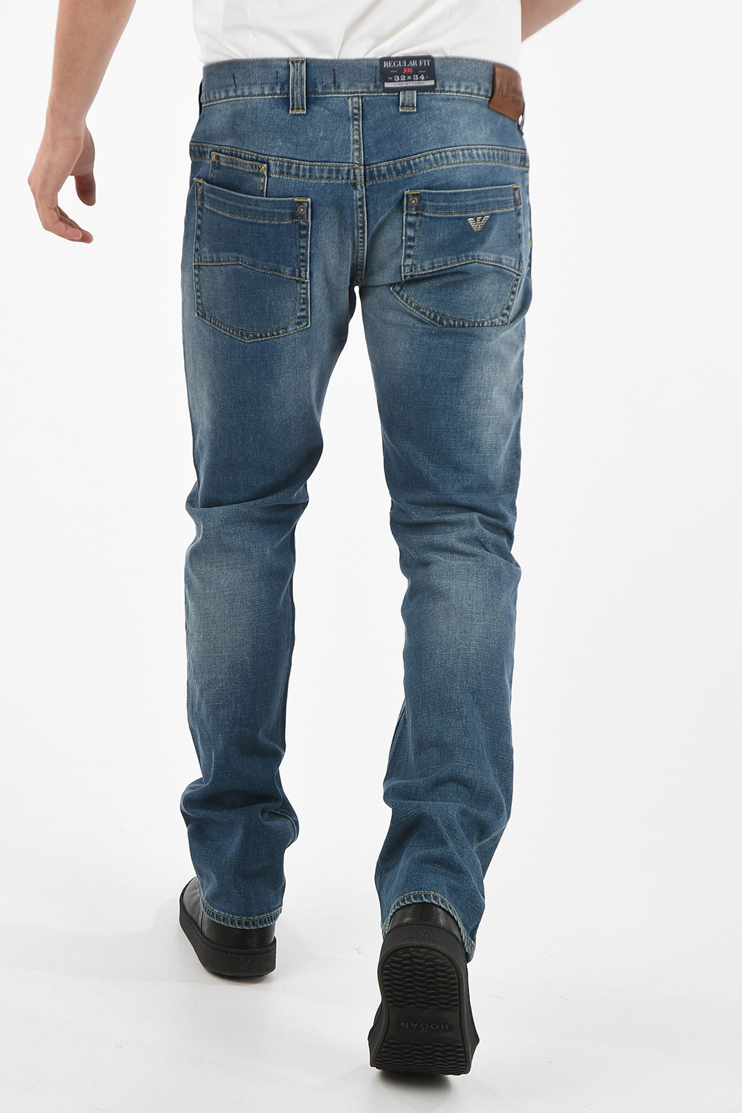 Uitschakelen Moreel uit Armani ARMANI JEANS 20cm Regular Fit J08 Jeans L34 men - Glamood Outlet