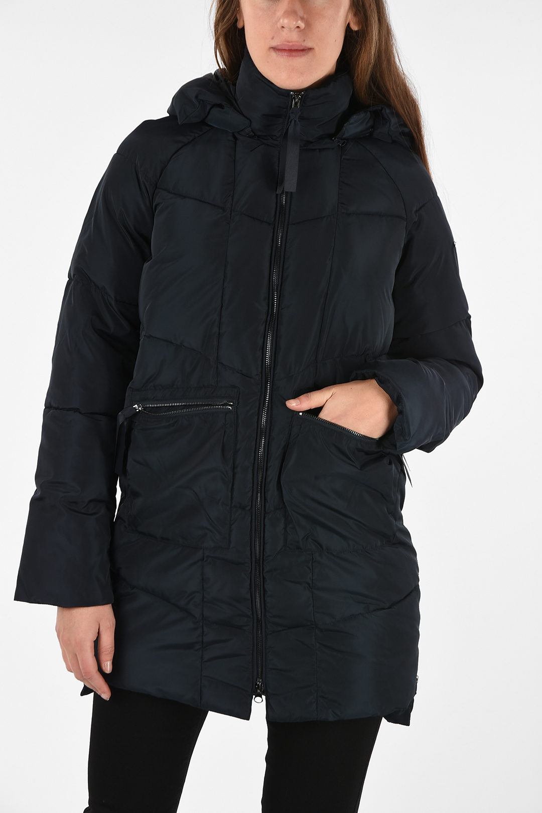 armani jeans puffer jacket