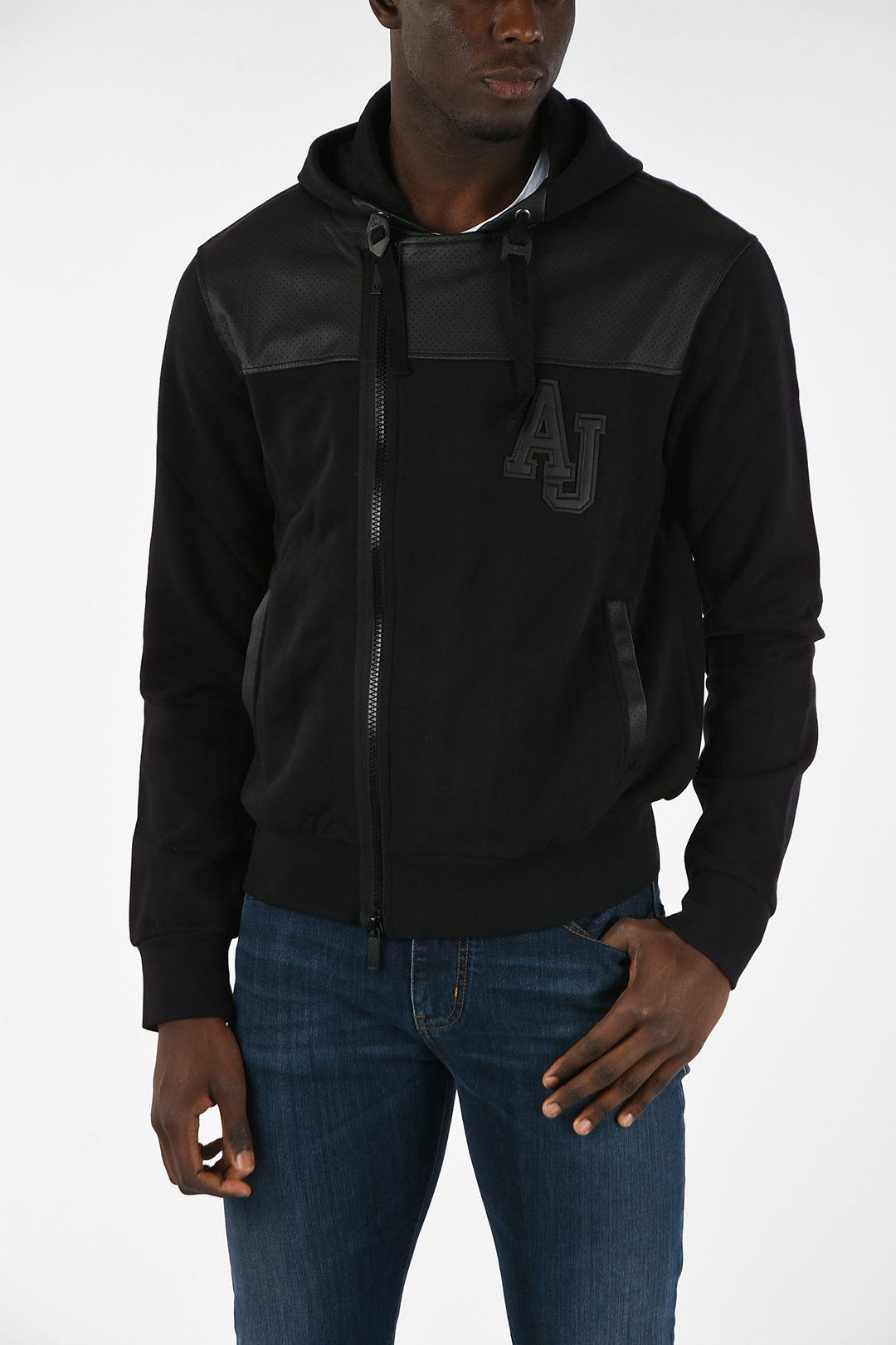 Armani jeans hot sale sweatshirt mens