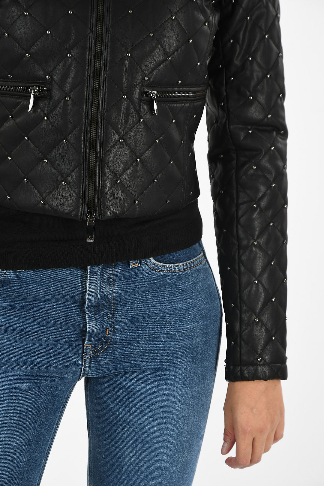 Giubbotti Armani jeans in Pelle Marrone taglia L