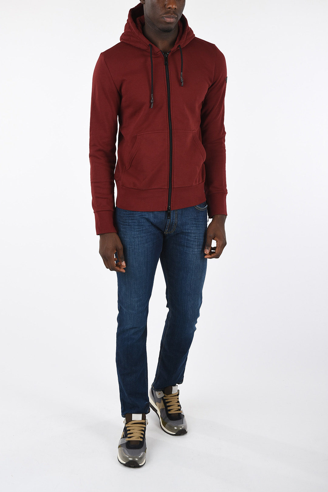 Armani jeans deals hoodie sale