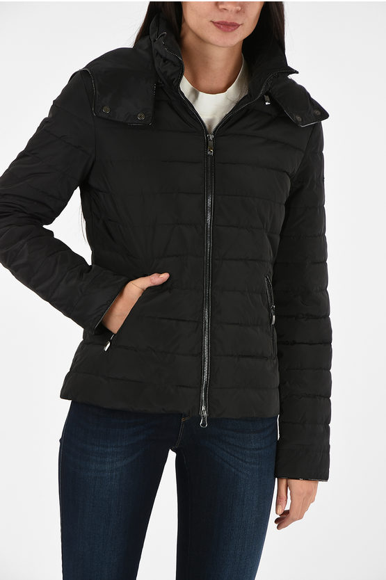 Armani ARMANI JEANS Jacket with Removable Hood women Glamood Outlet