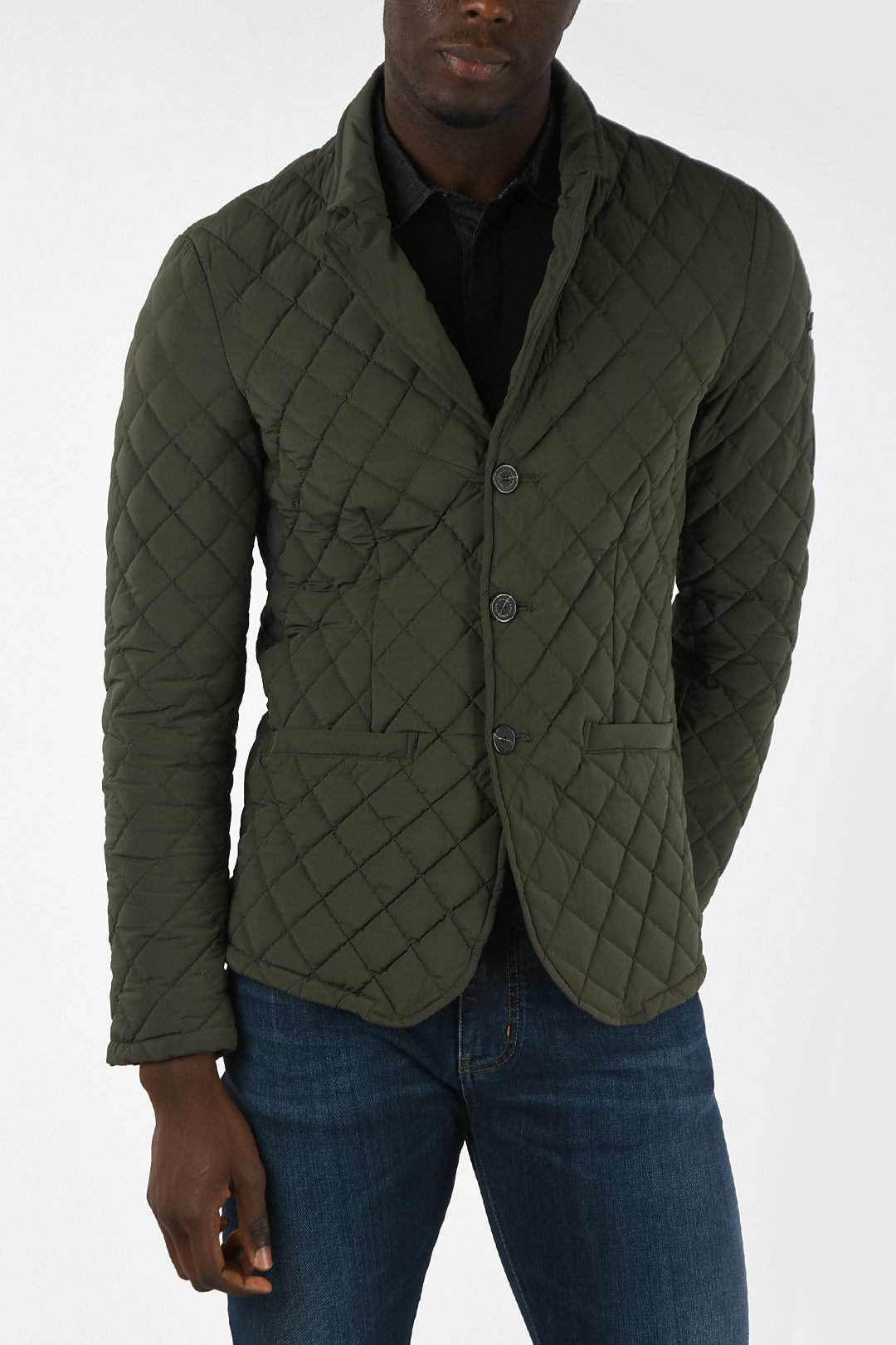Armani ARMANI JEANS Quilted Down Jacket men - Glamood Outlet