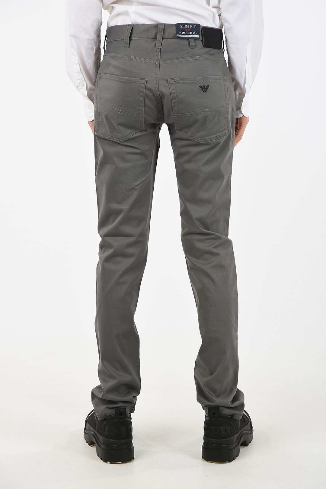 Emporio Armani side-zip Pocket Track Pants - Farfetch