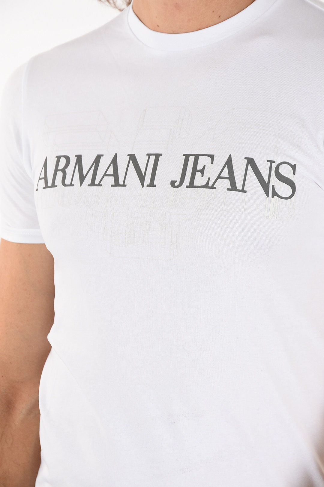 Top 72+ imagen mens armani jeans t shirt