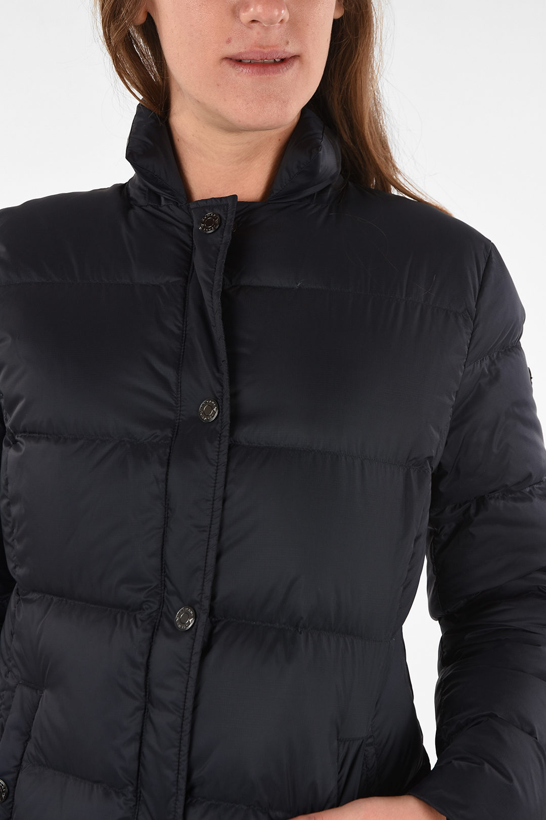 Armani jeans down hot sale jacket women's