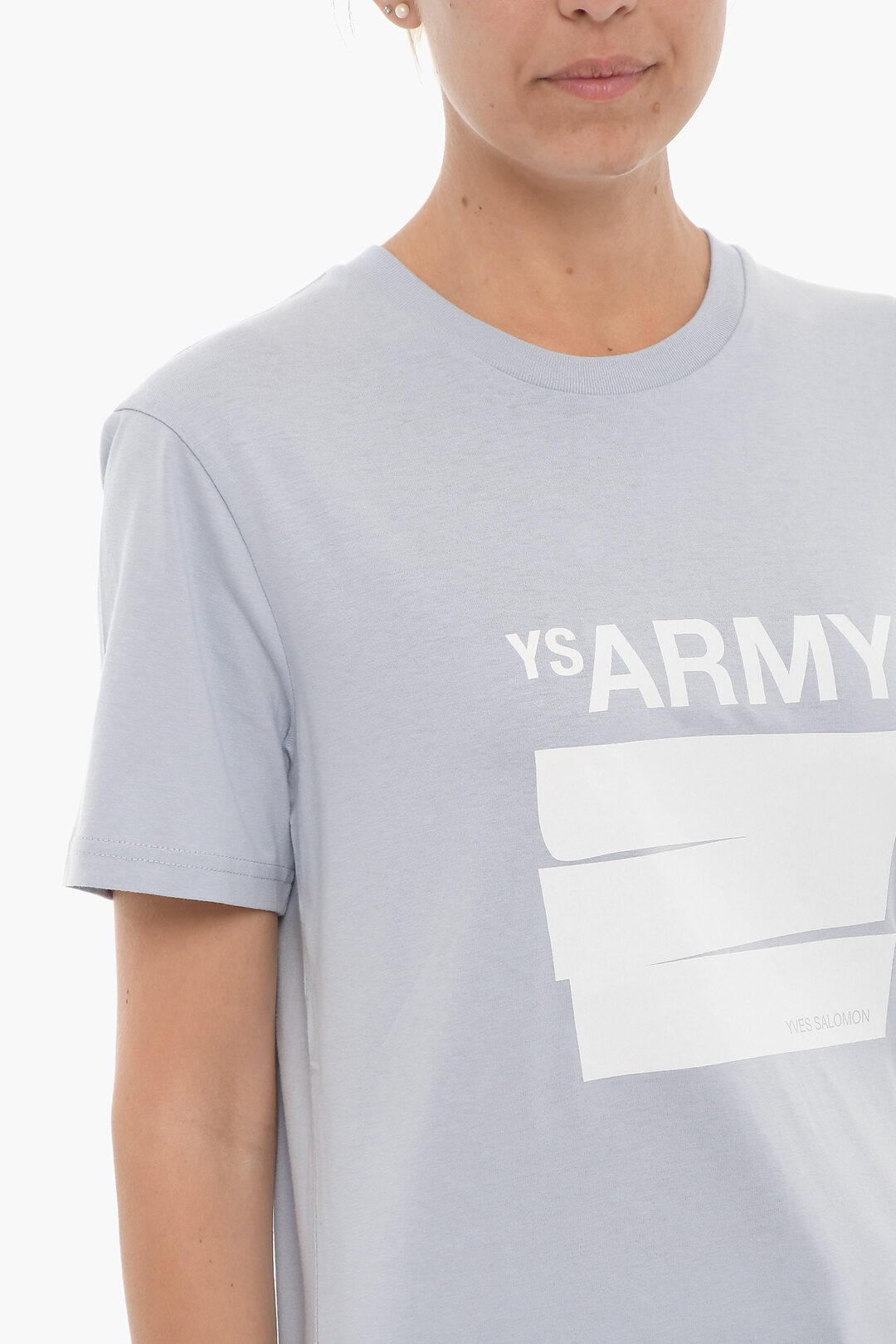 Yves Salomon ARMY Front Printed - Glamood Outlet