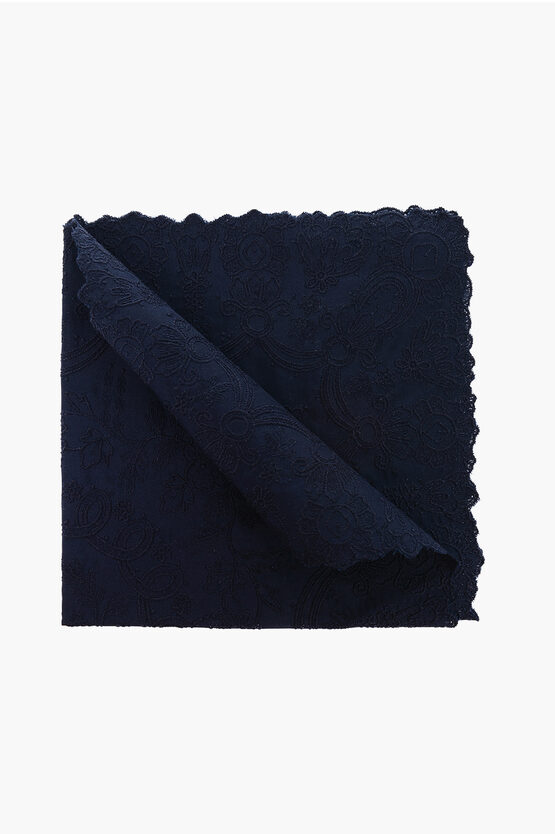 Cruciani Arnaldo Caprai Silk Handkerchief In Blue