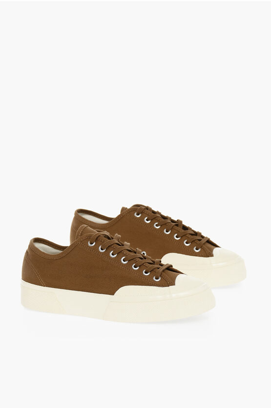Superga Artifact Low-top Fabric Sneakers With Rubber Sole